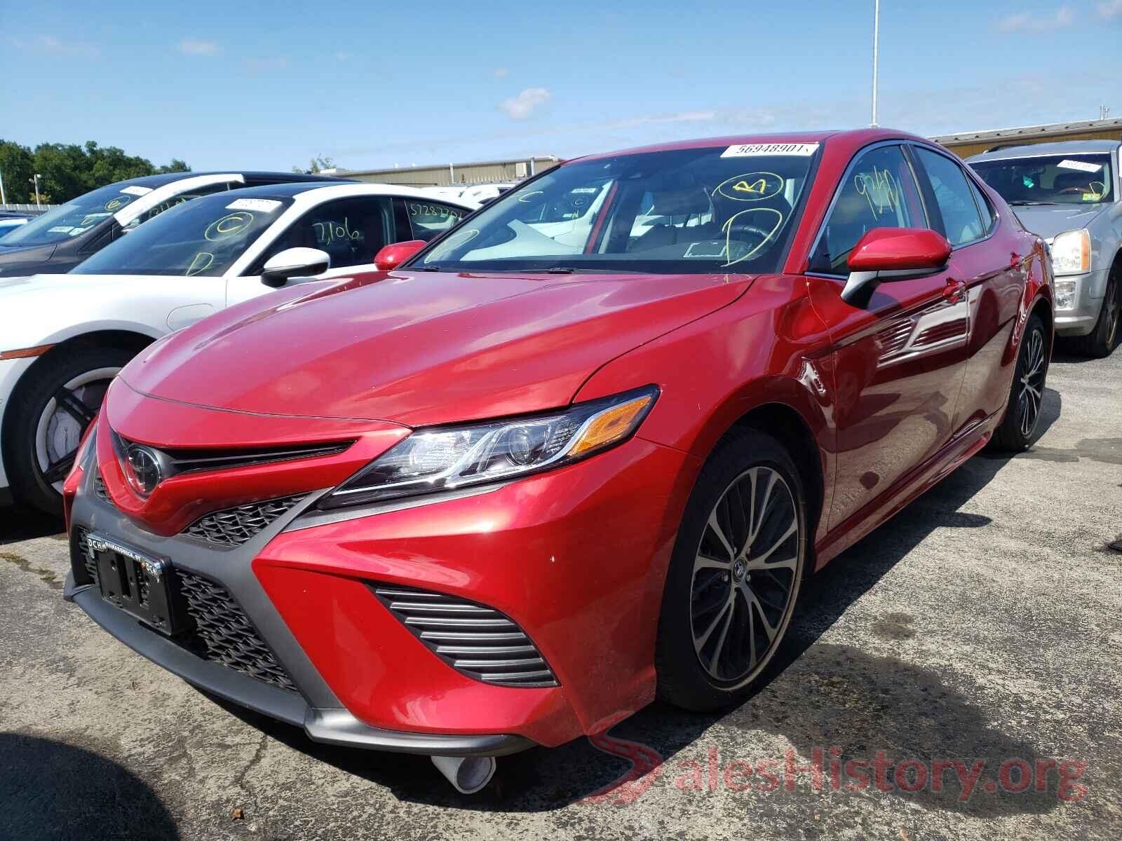 4T1B11HK8KU299312 2019 TOYOTA CAMRY