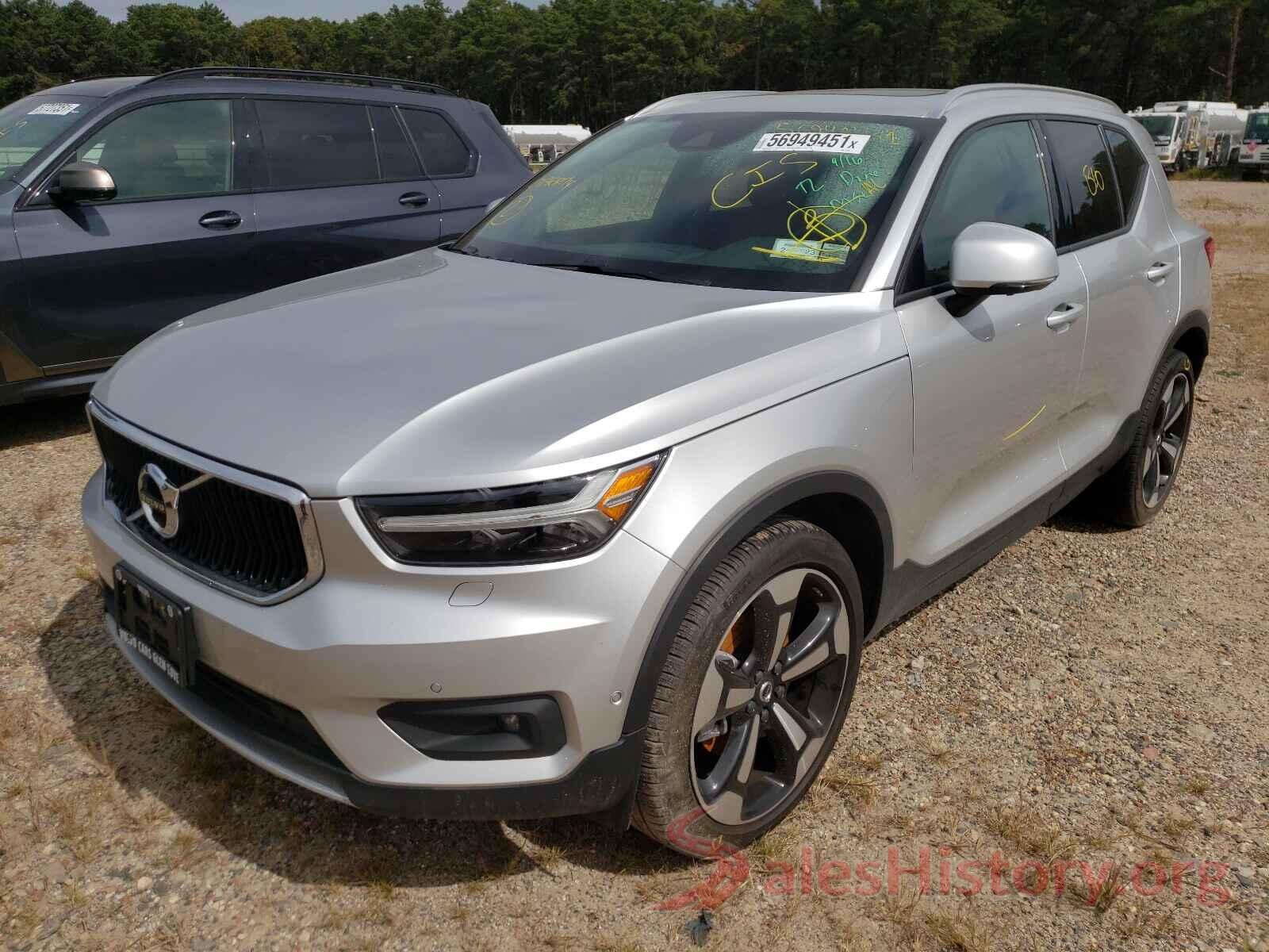 YV4162UK5K2107284 2019 VOLVO XC40