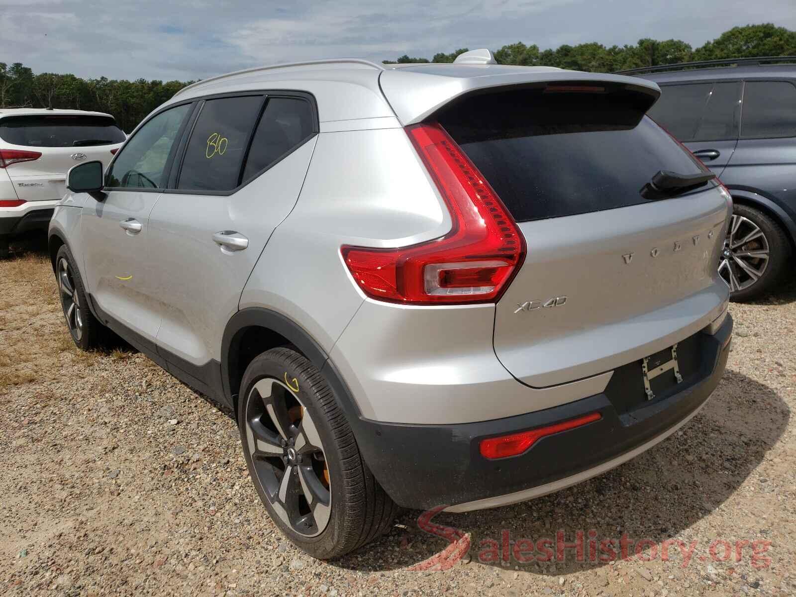 YV4162UK5K2107284 2019 VOLVO XC40