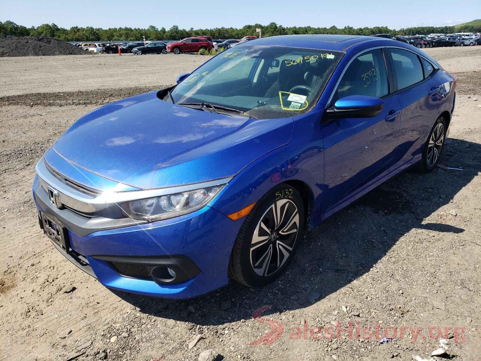 19XFC1F4XGE214349 2016 HONDA CIVIC