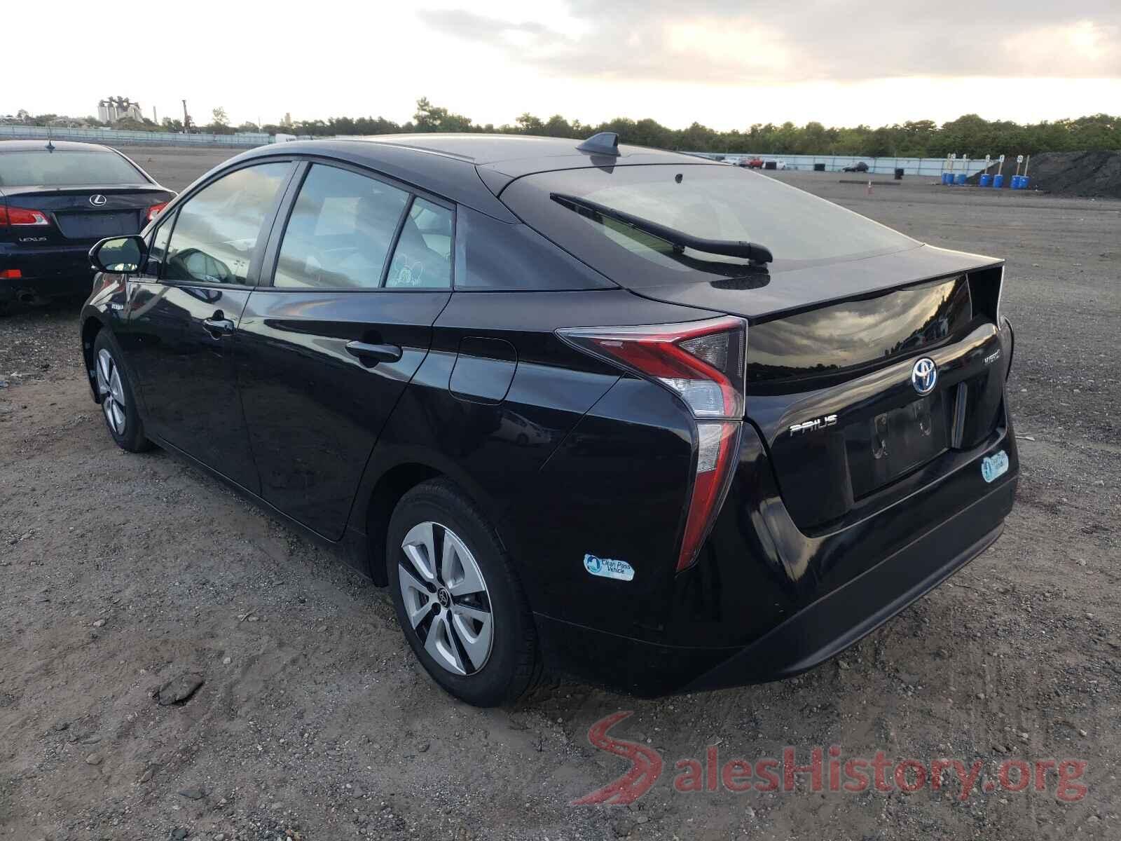 JTDKARFU4G3020880 2016 TOYOTA PRIUS