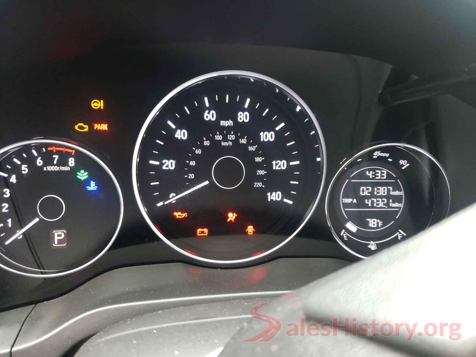 3CZRU6H33JG727945 2018 HONDA HR-V