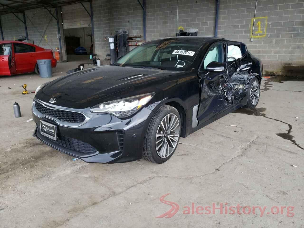 KNAE25LA1J6017662 2018 KIA STINGER