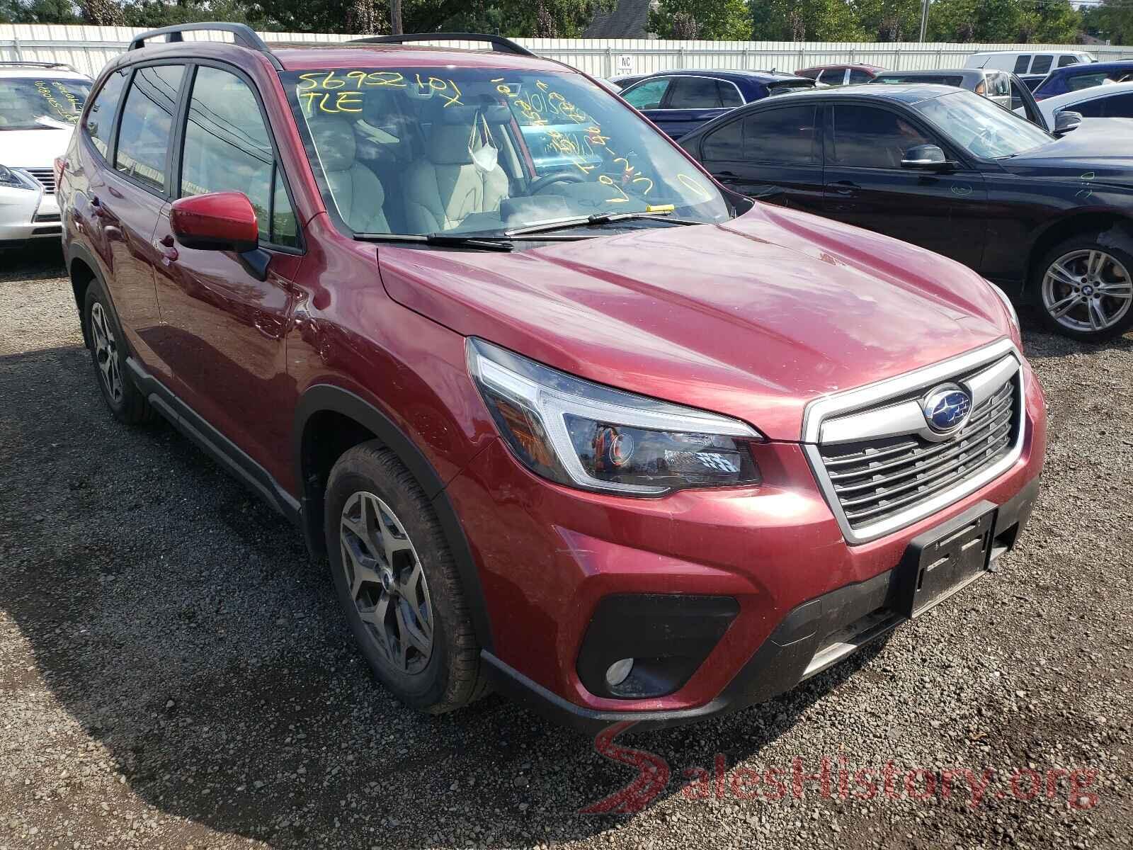 JF2SKAJC6MH467627 2021 SUBARU FORESTER