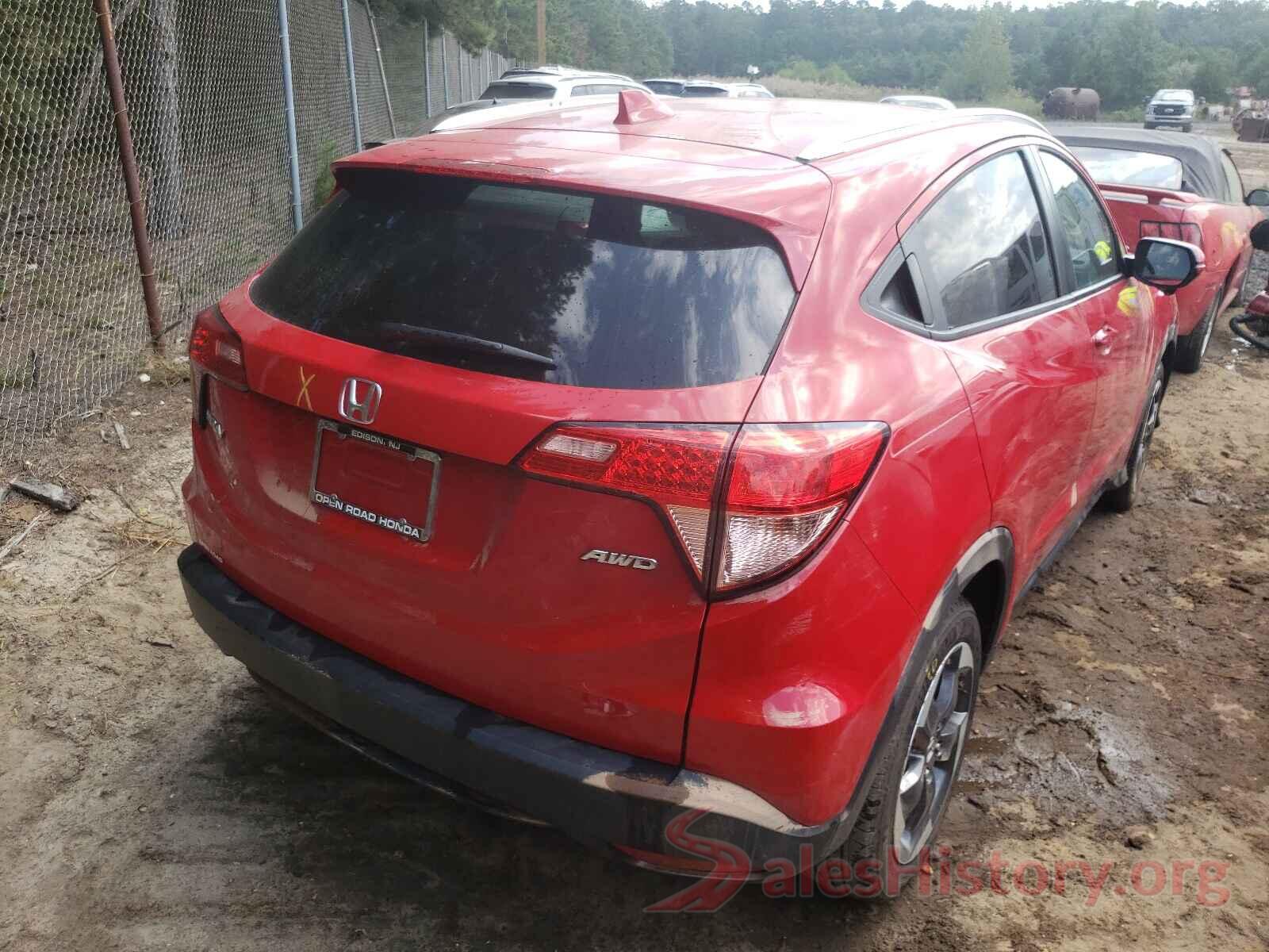 3CZRU6H71JM724417 2018 HONDA HR-V