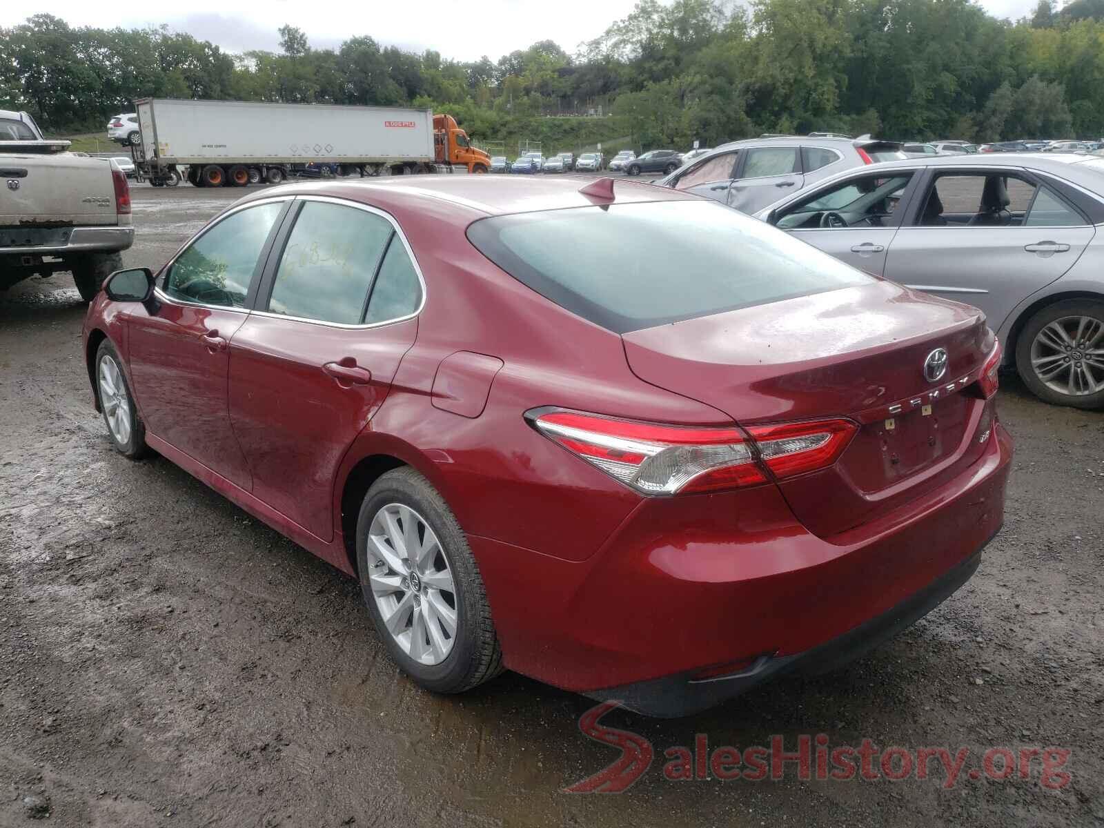 4T1B11HK0KU711125 2019 TOYOTA CAMRY