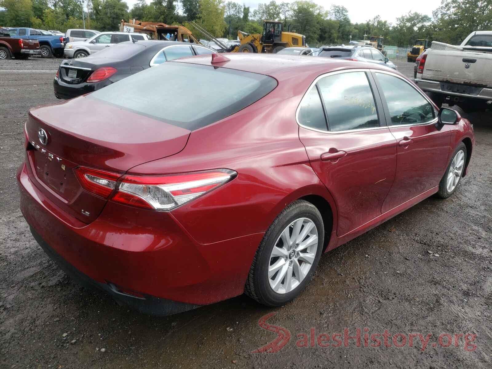 4T1B11HK0KU711125 2019 TOYOTA CAMRY