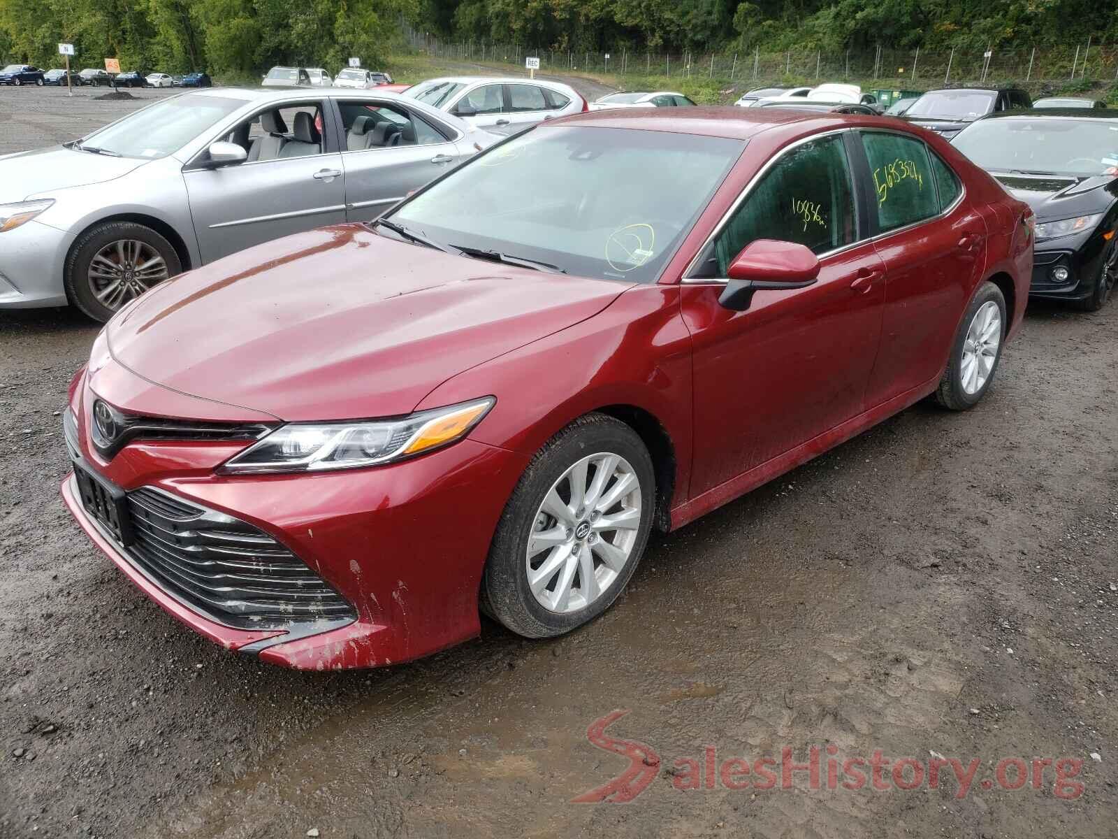 4T1B11HK0KU711125 2019 TOYOTA CAMRY