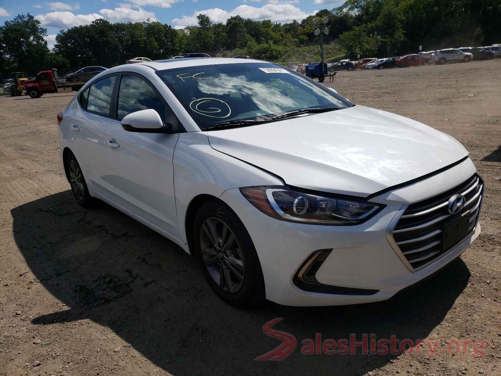 5NPD84LF4JH379512 2018 HYUNDAI ELANTRA