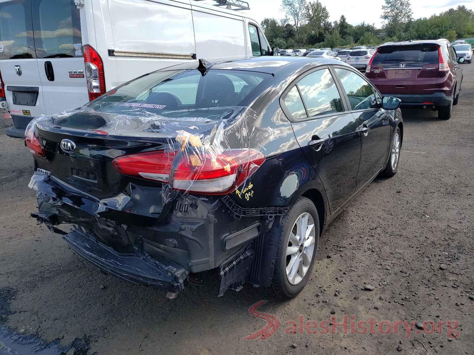 3KPFL4A71HE010043 2017 KIA FORTE