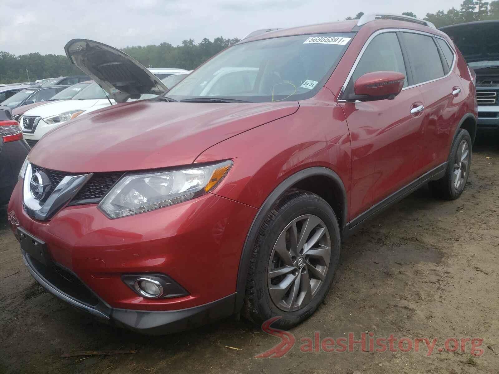 KNMAT2MV3GP729219 2016 NISSAN ROGUE