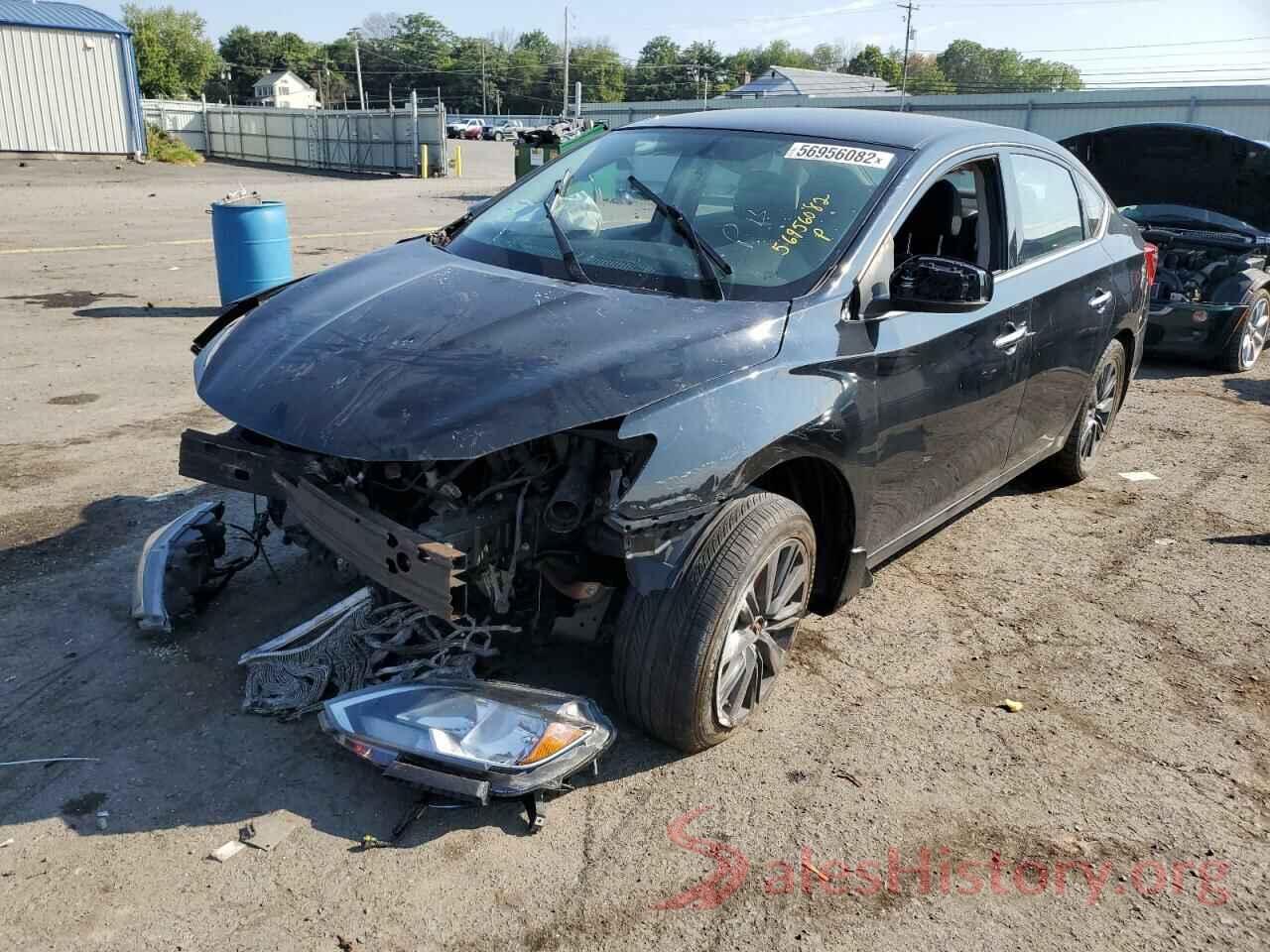 3N1AB7AP4HY383917 2017 NISSAN SENTRA