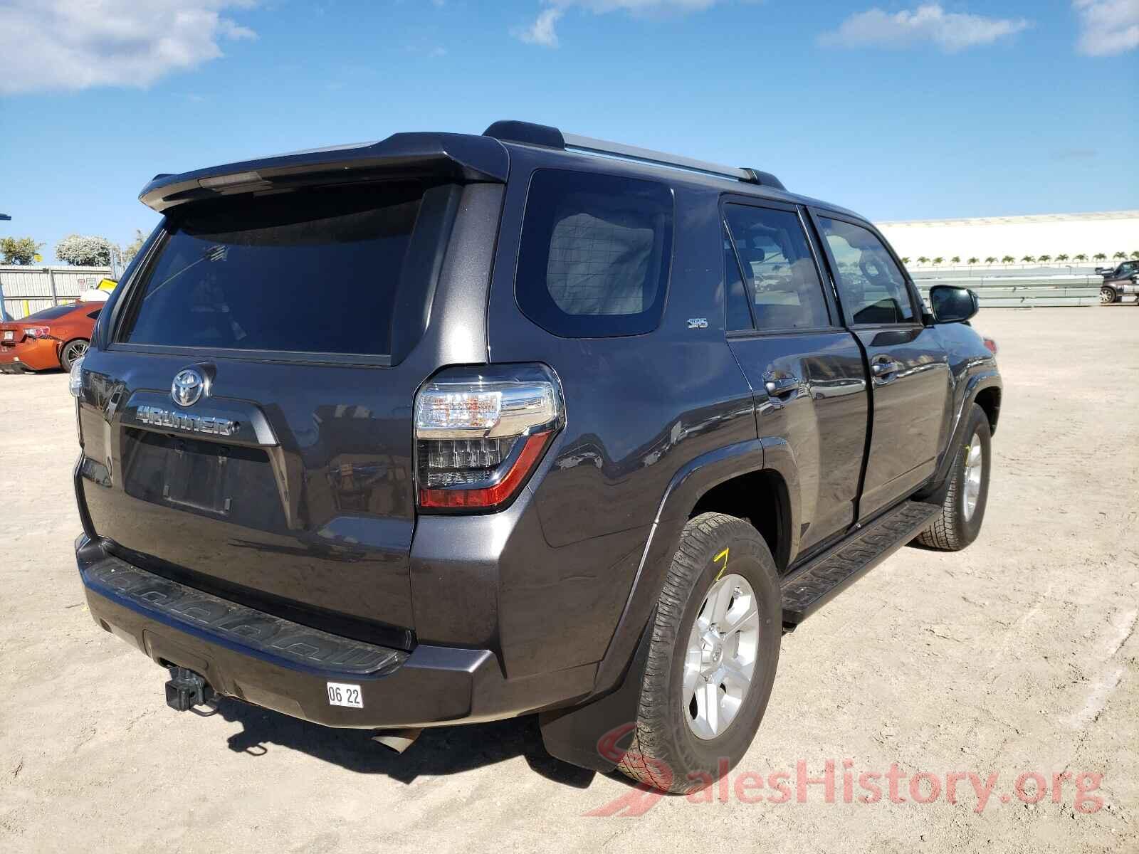 JTEZU5JR5K5209841 2019 TOYOTA 4RUNNER