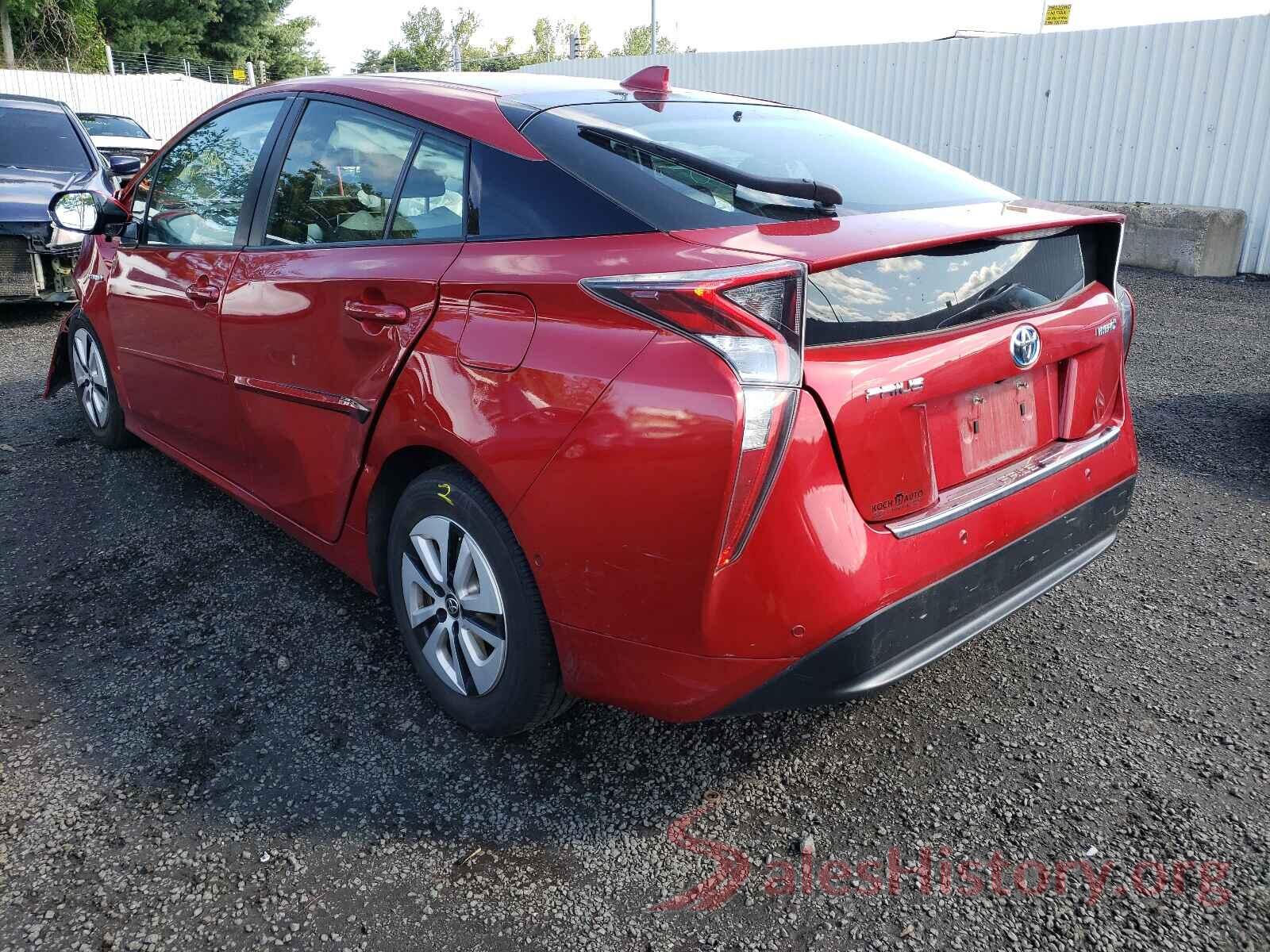 JTDKARFU5J3550704 2018 TOYOTA PRIUS