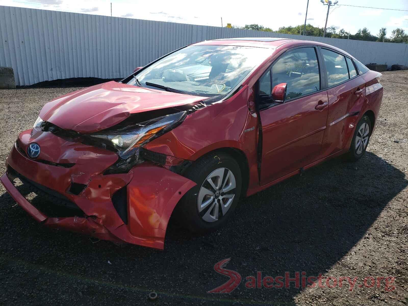 JTDKARFU5J3550704 2018 TOYOTA PRIUS