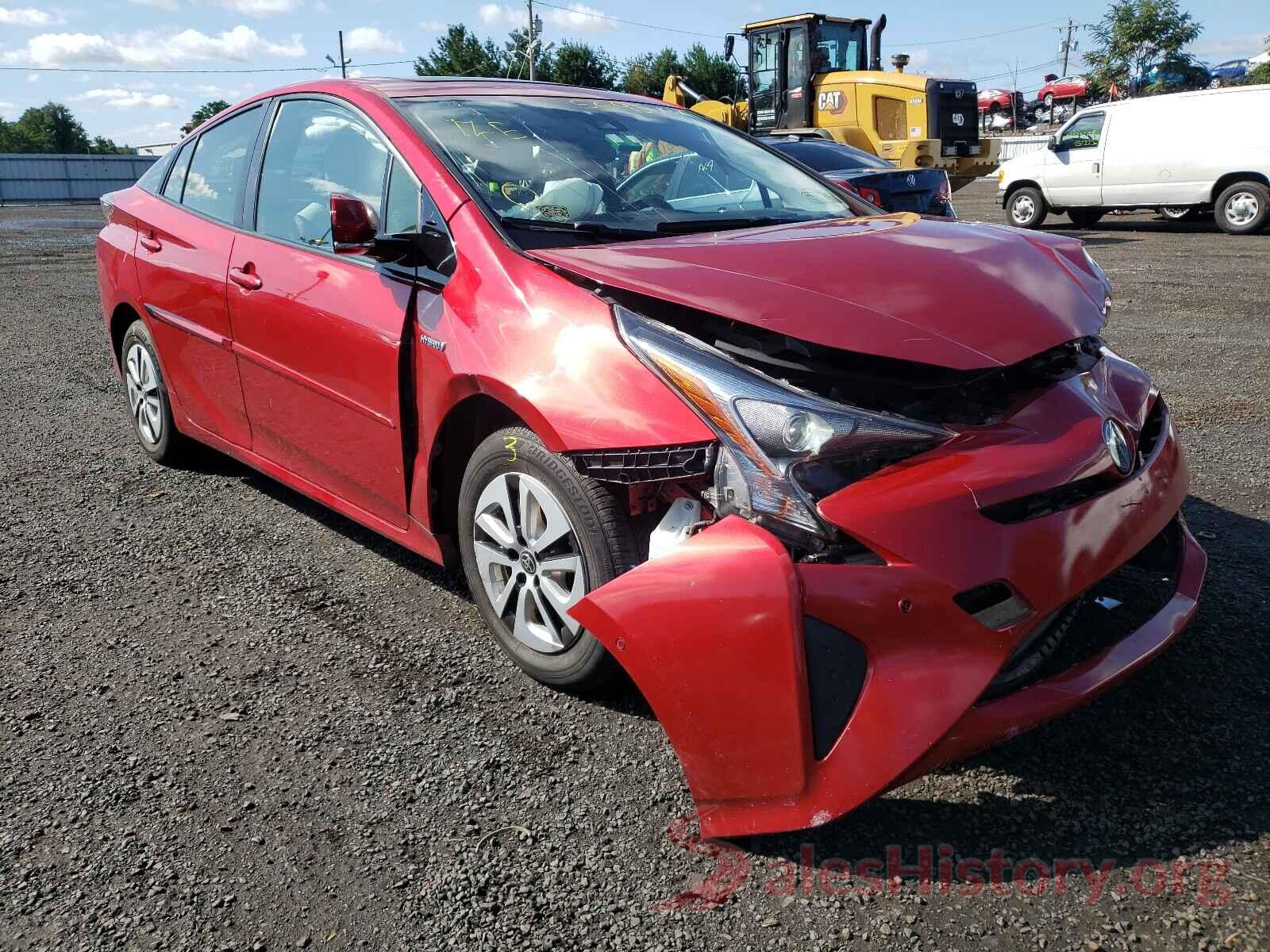 JTDKARFU5J3550704 2018 TOYOTA PRIUS