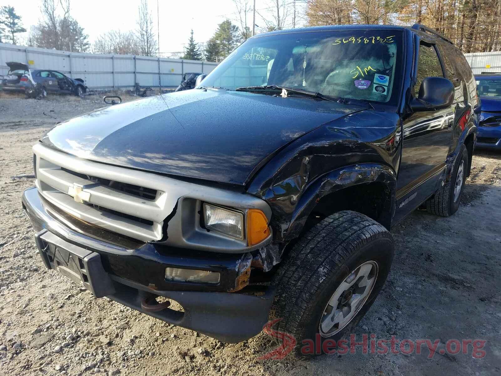 1GNCT18WXTK230647 1996 CHEVROLET BLAZER