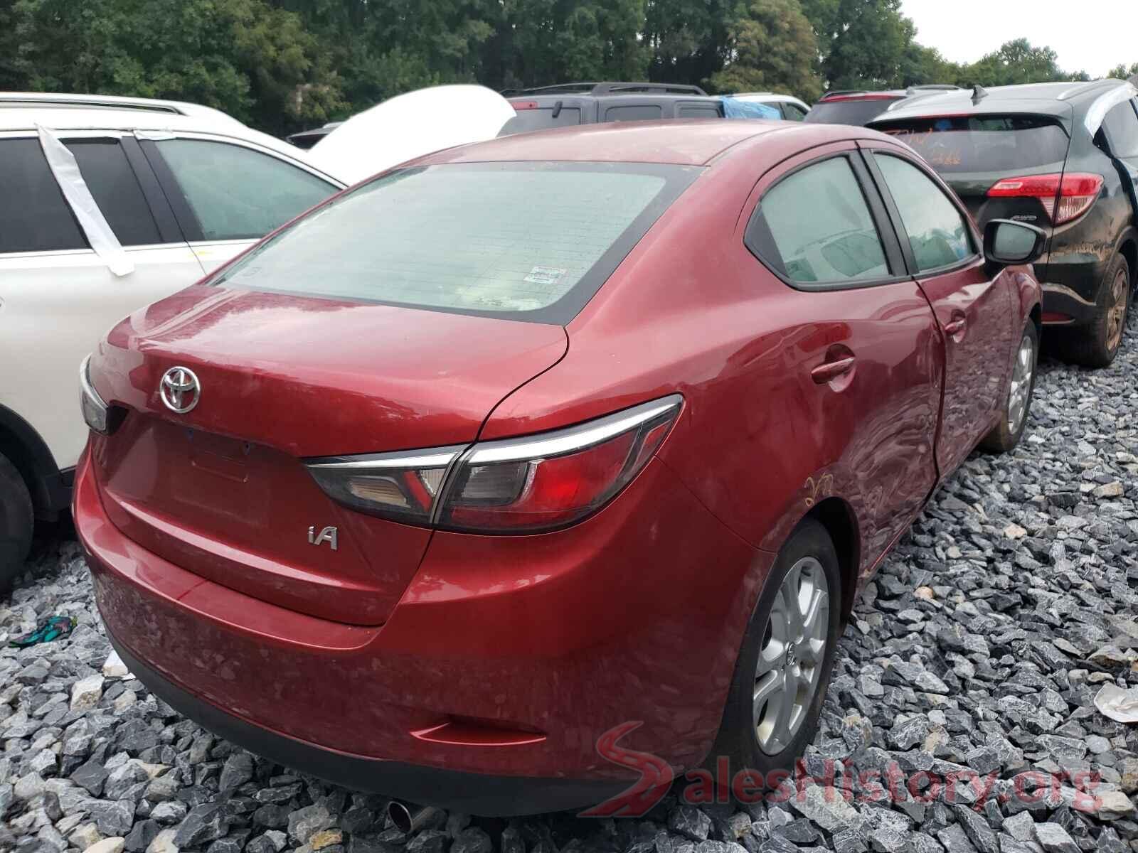 3MYDLBYVXHY194575 2017 TOYOTA YARIS