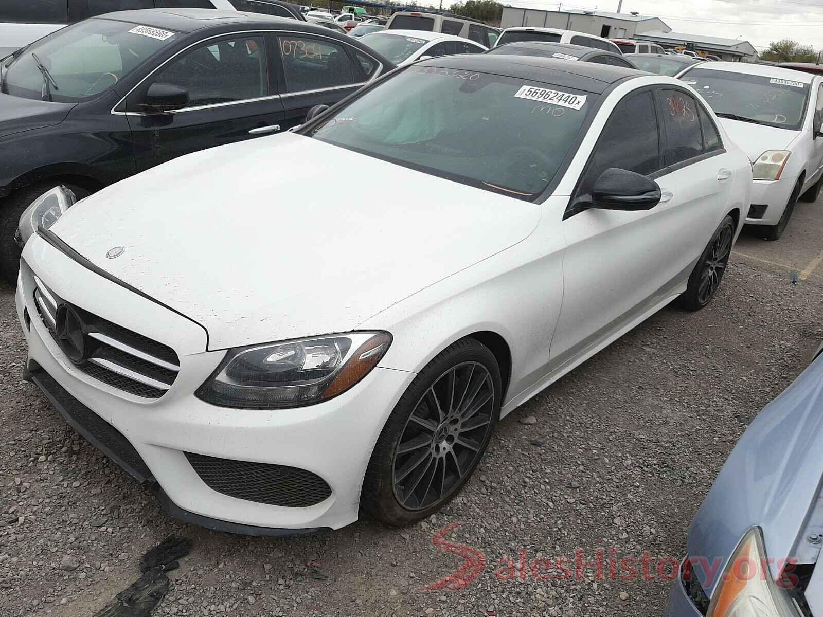 55SWF4JB7HU229366 2017 MERCEDES-BENZ C CLASS