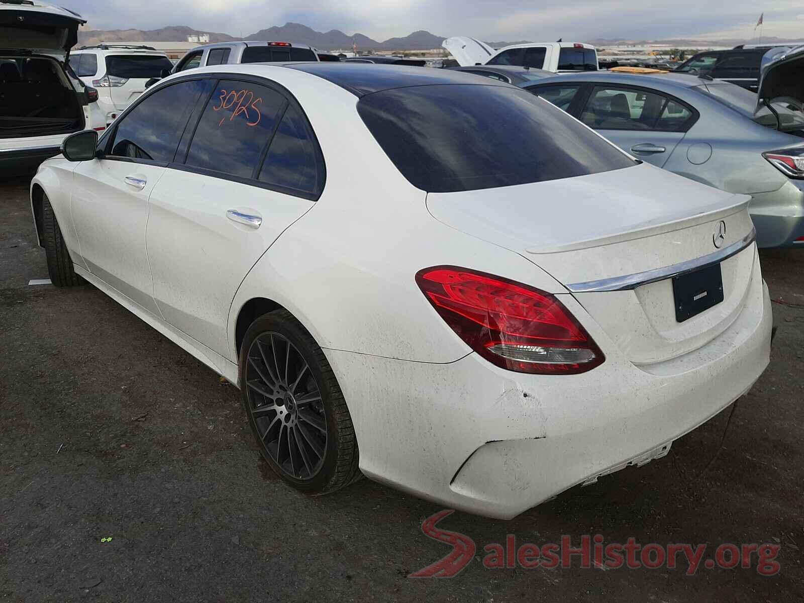 55SWF4JB7HU229366 2017 MERCEDES-BENZ C CLASS