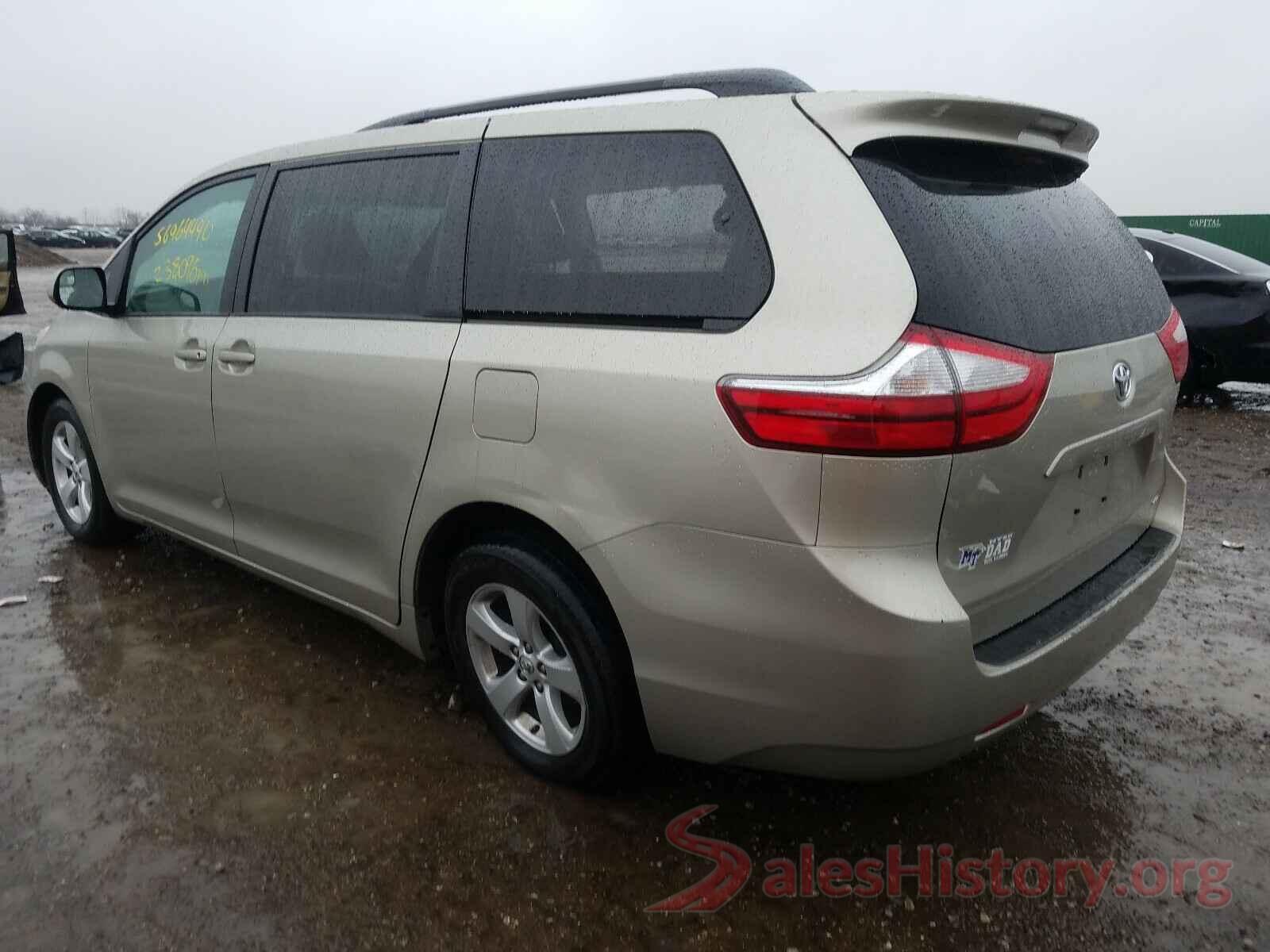 5TDKK3DC3GS709957 2016 TOYOTA SIENNA