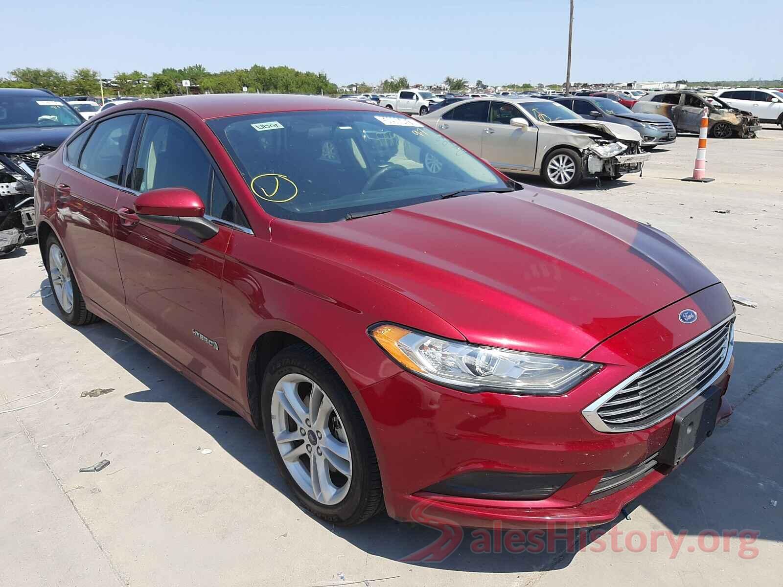 3FA6P0LU6JR141571 2018 FORD FUSION