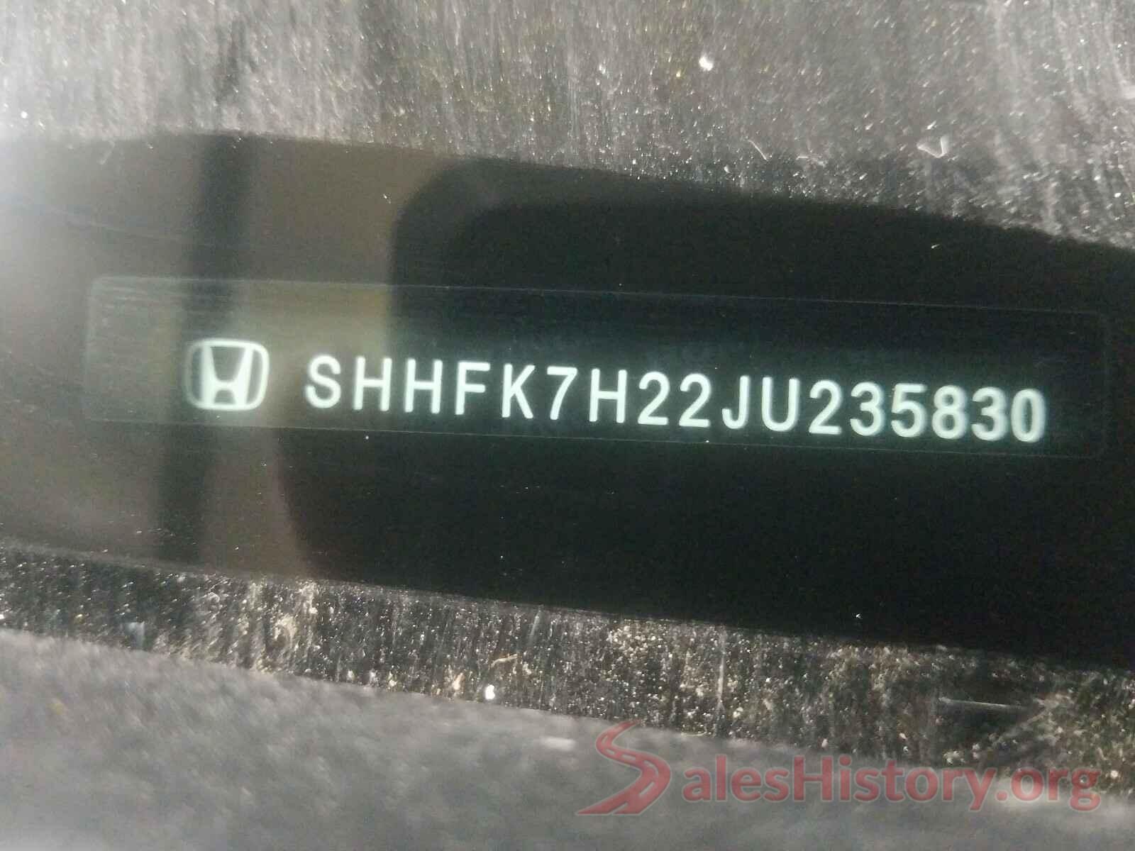 SHHFK7H22JU235830 2018 HONDA CIVIC