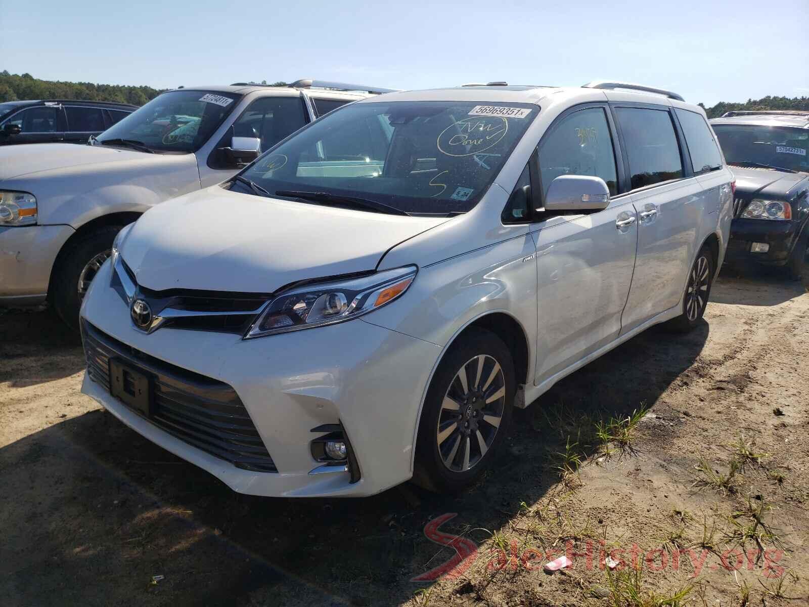 5TDDZ3DC7KS224301 2019 TOYOTA SIENNA