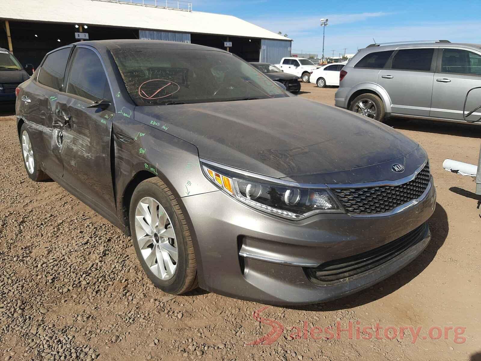 5XXGU4L39GG004590 2016 KIA OPTIMA