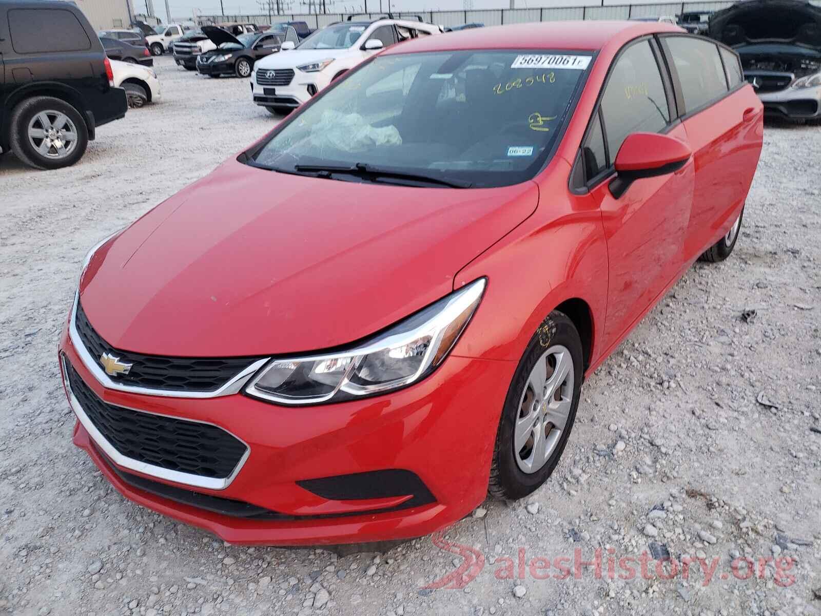 1G1BC5SM0H7208548 2017 CHEVROLET CRUZE