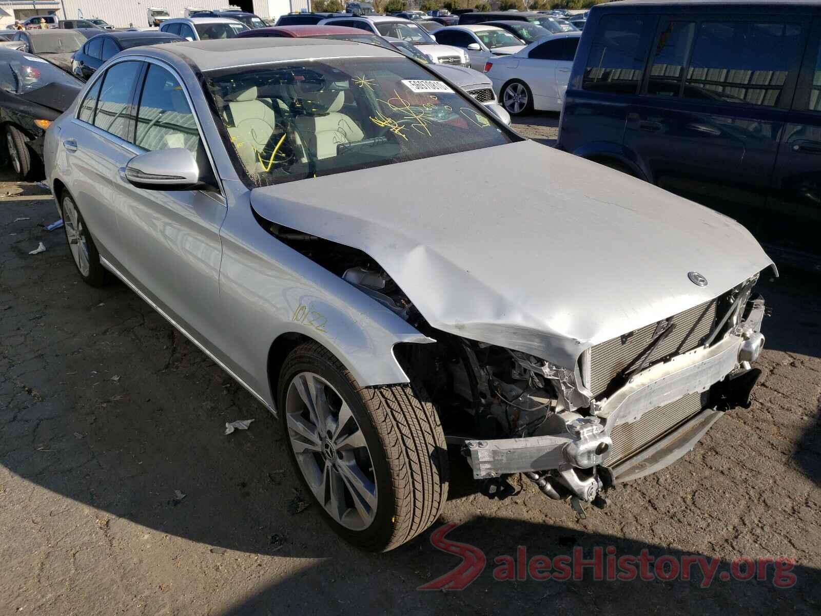 55SWF8DB6LU323363 2020 MERCEDES-BENZ C CLASS