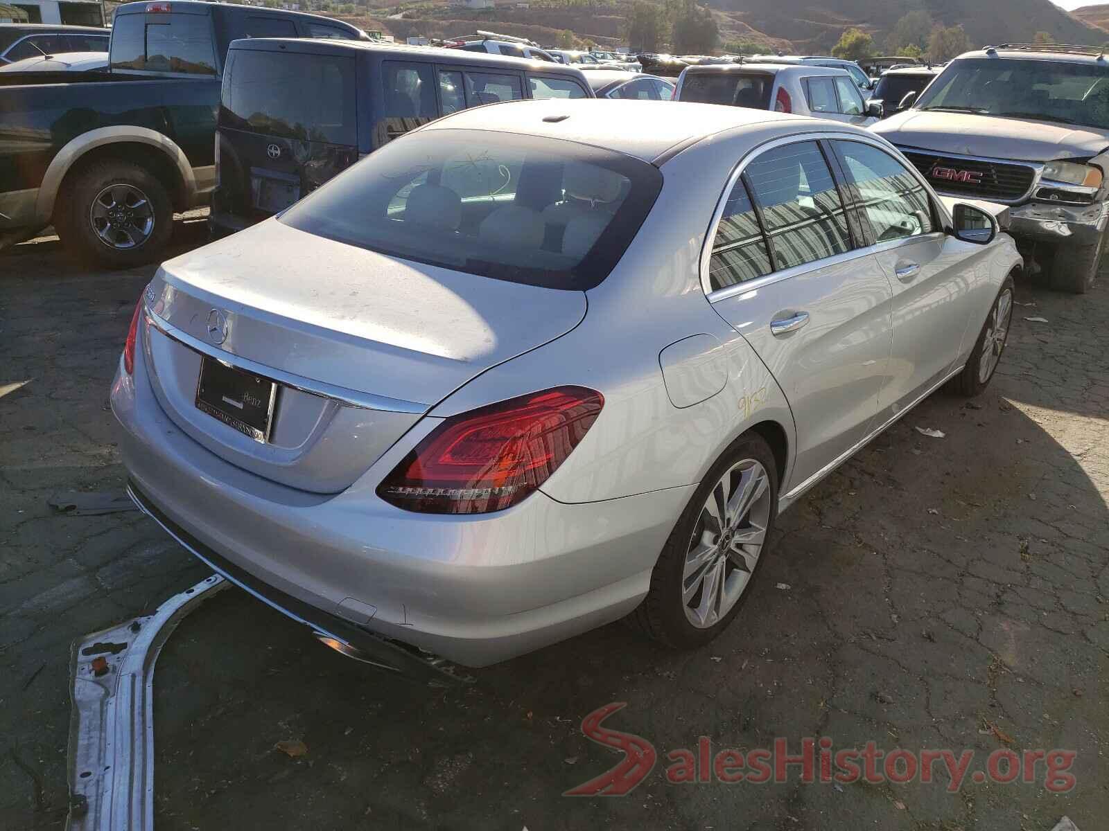 55SWF8DB6LU323363 2020 MERCEDES-BENZ C CLASS