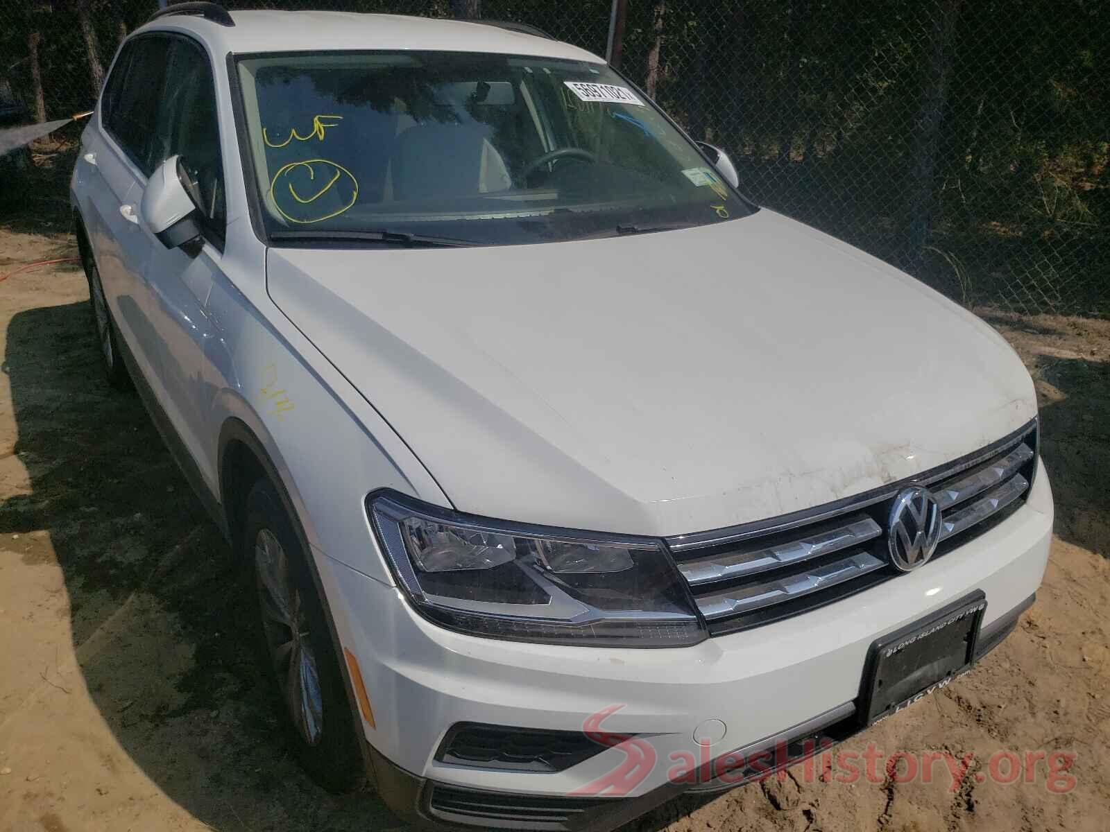 3VV0B7AX9JM109538 2018 VOLKSWAGEN TIGUAN