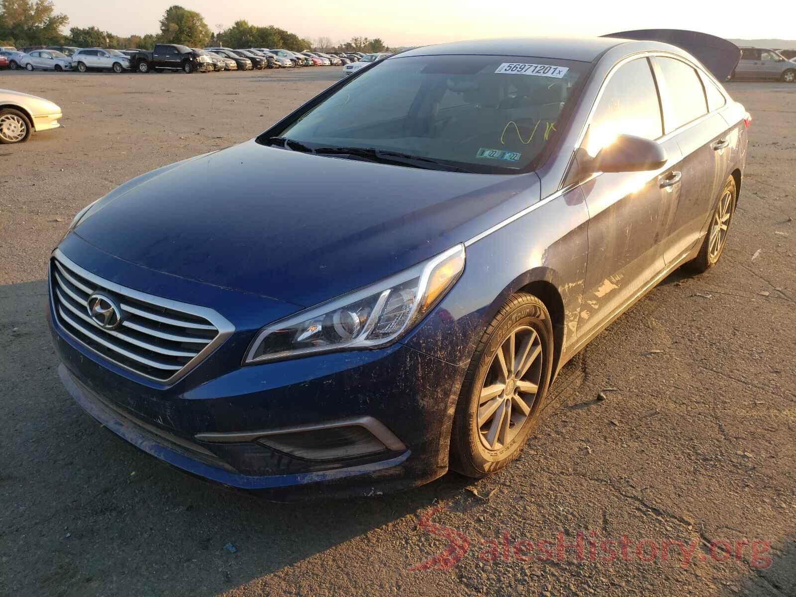 5NPE24AF4HH558605 2017 HYUNDAI SONATA