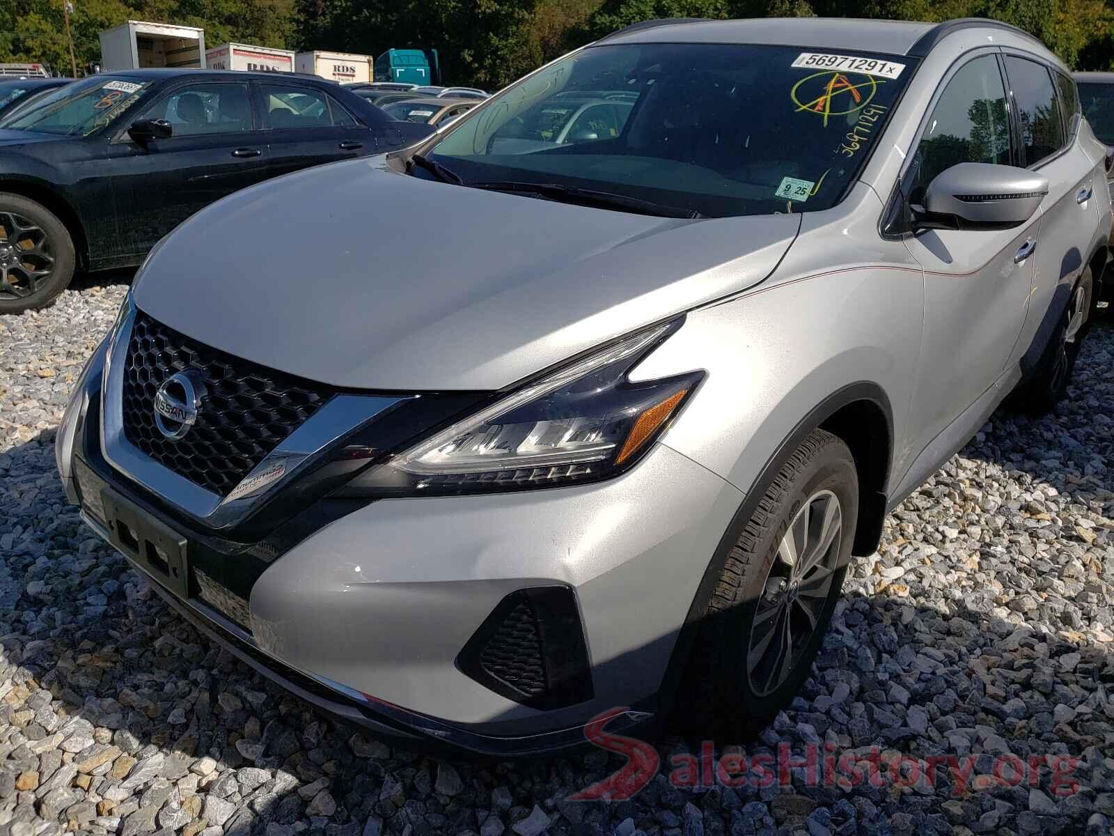 5N1AZ2BS7LN143017 2020 NISSAN MURANO