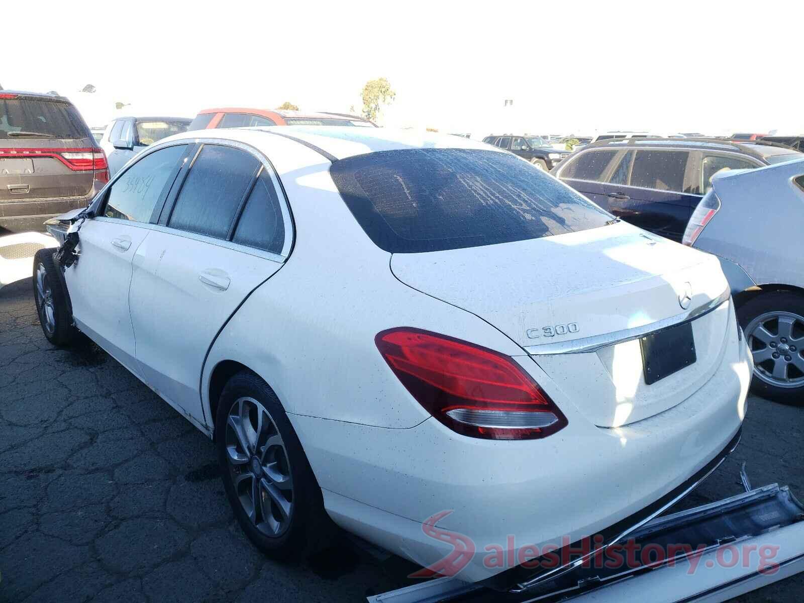 55SWF4JB7HU201048 2017 MERCEDES-BENZ C CLASS