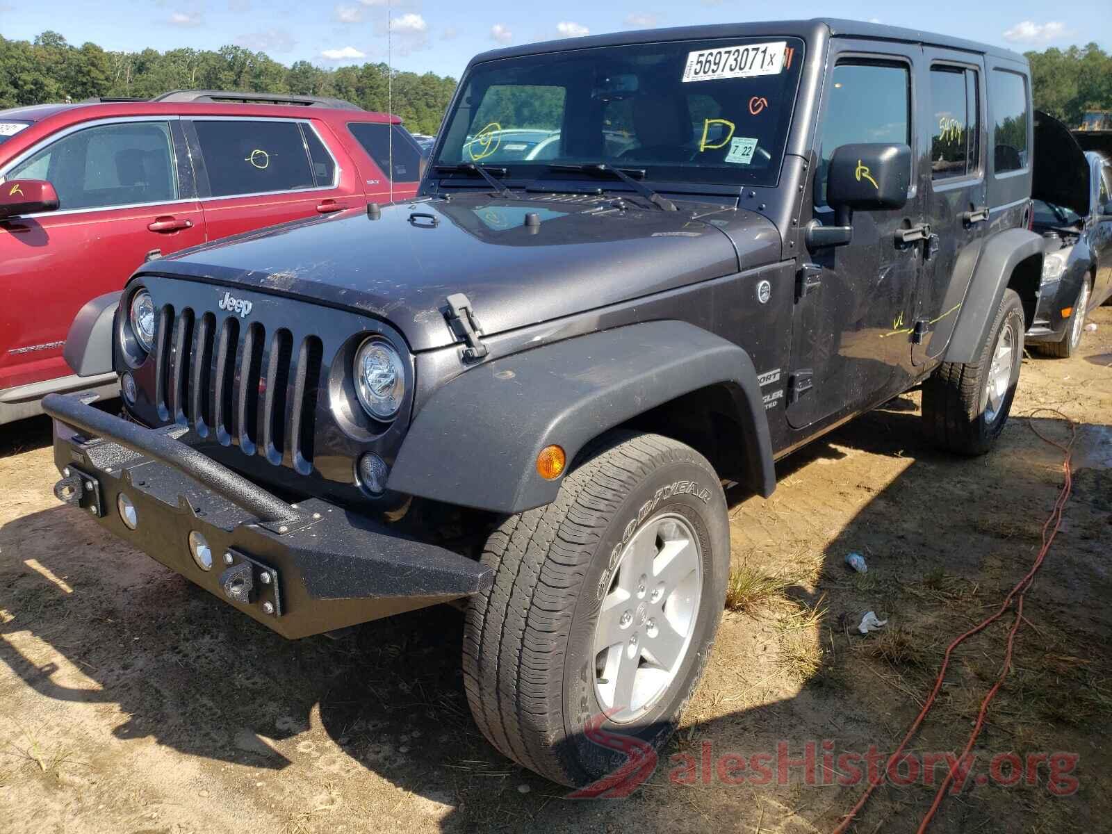 1C4BJWDG7HL696253 2017 JEEP WRANGLER