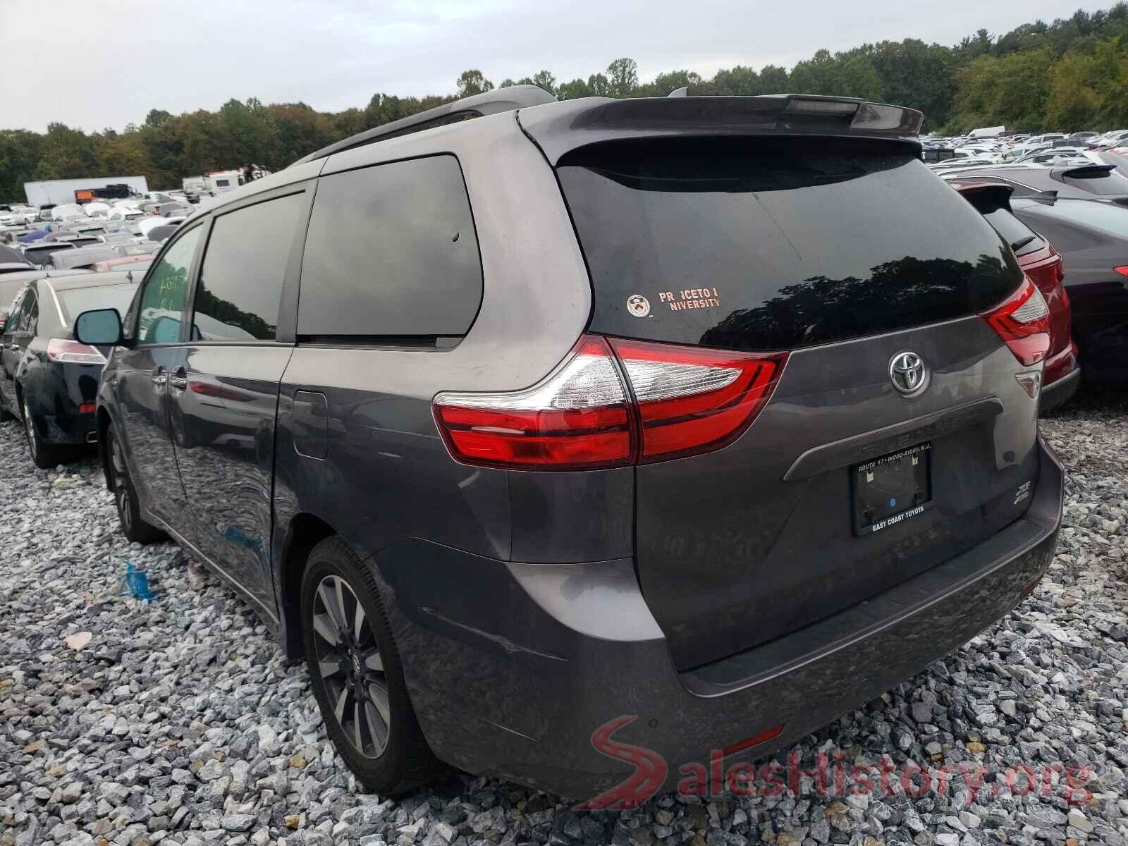 5TDDZ3DC6KS225374 2019 TOYOTA SIENNA