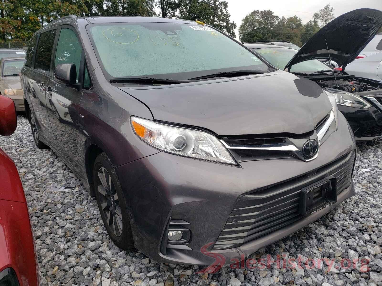 5TDDZ3DC6KS225374 2019 TOYOTA SIENNA