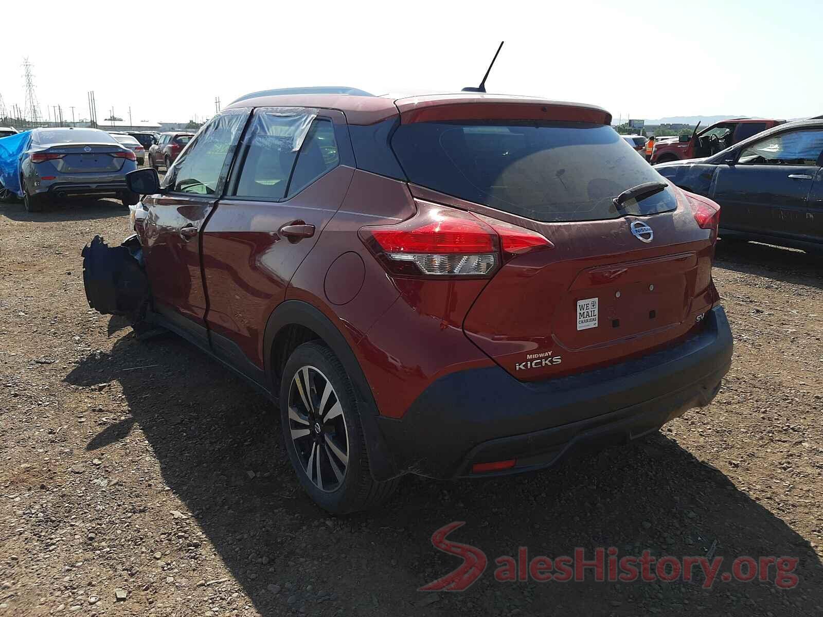 3N1CP5CU8KL563665 2019 NISSAN KICKS