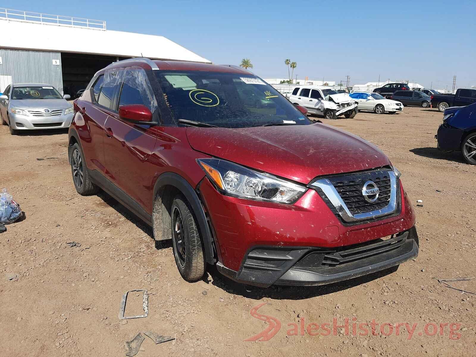 3N1CP5CU8KL563665 2019 NISSAN KICKS