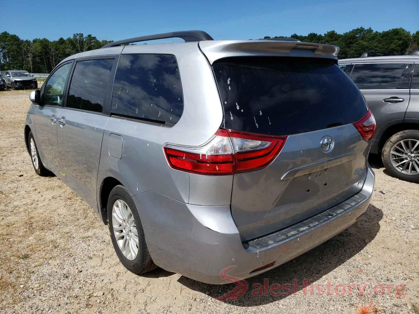 5TDYZ3DC9HS869381 2017 TOYOTA SIENNA