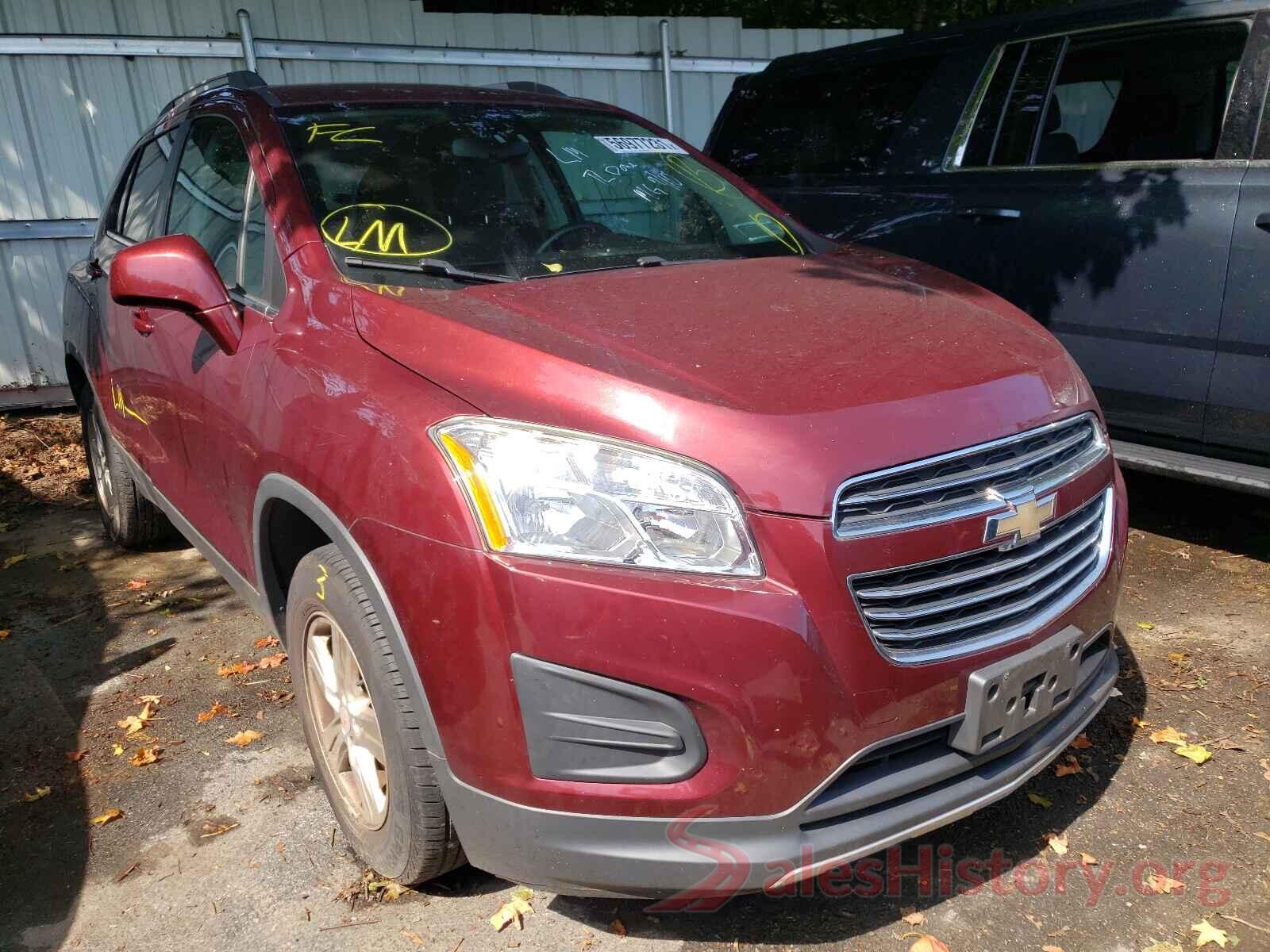 3GNCJPSB5GL128031 2016 CHEVROLET TRAX