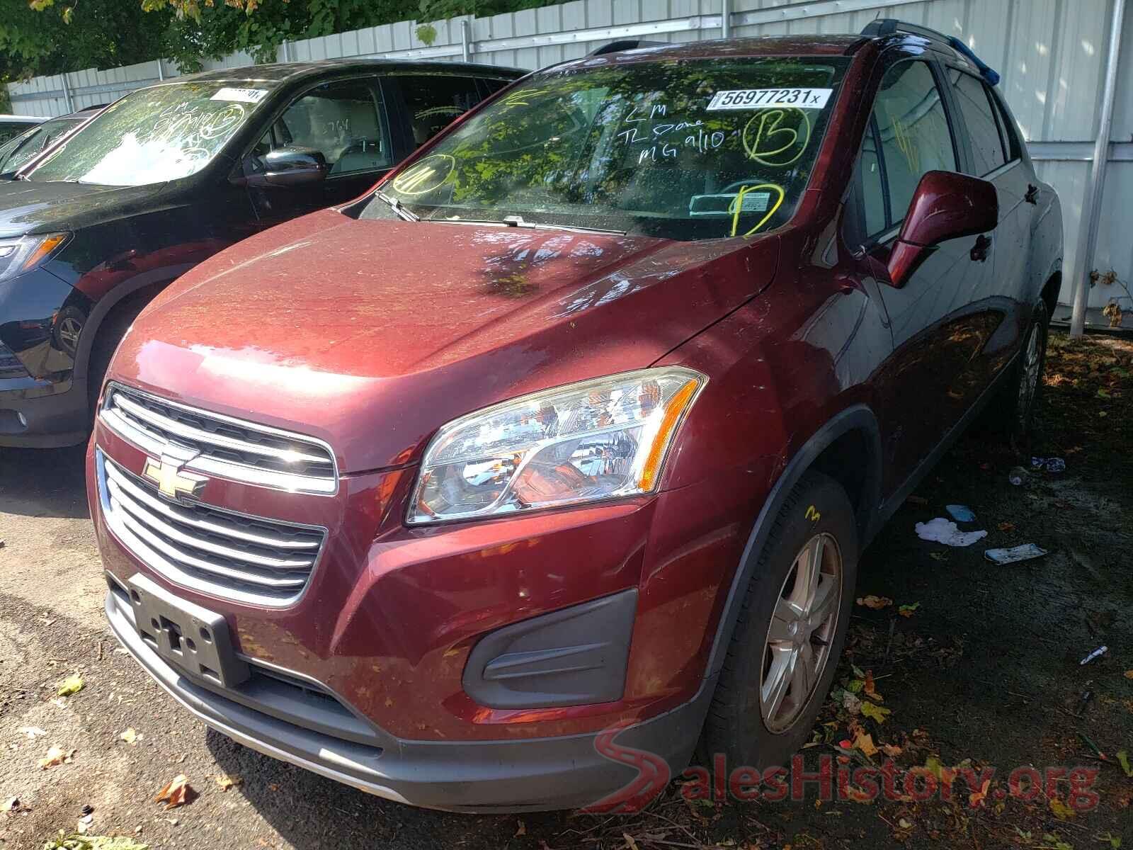 3GNCJPSB5GL128031 2016 CHEVROLET TRAX