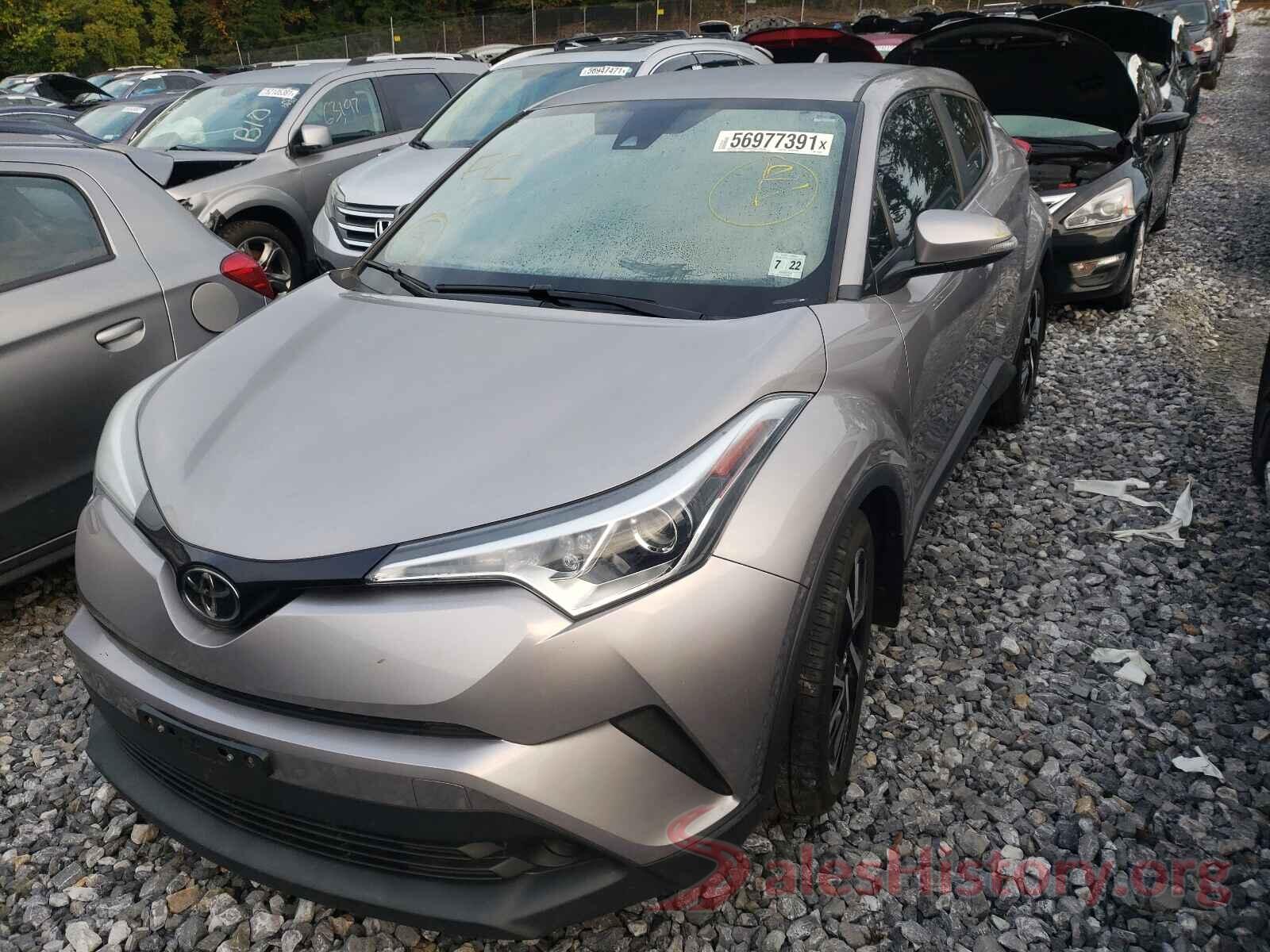 NMTKHMBX2JR010867 2018 TOYOTA C-HR