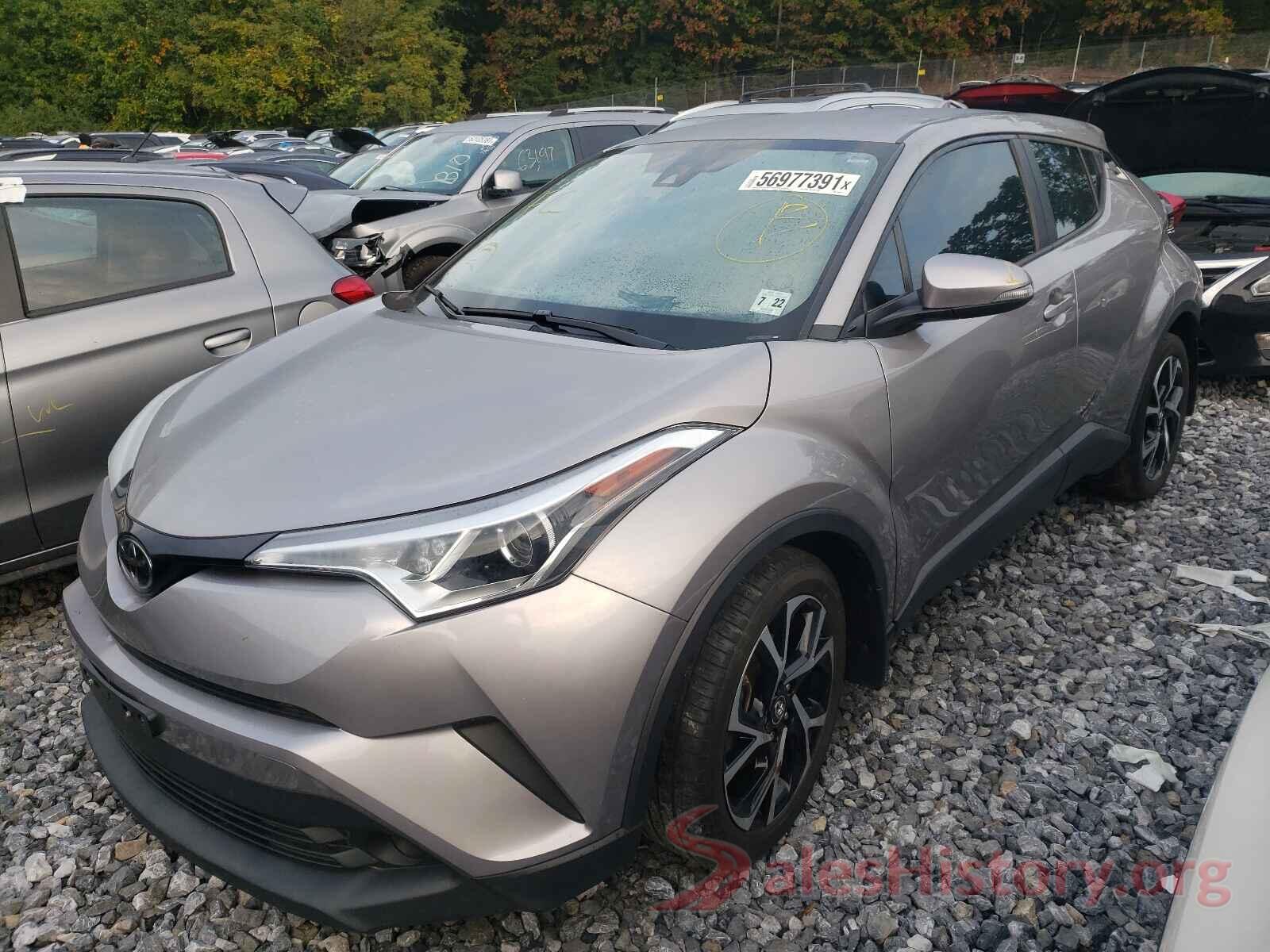 NMTKHMBX2JR010867 2018 TOYOTA C-HR