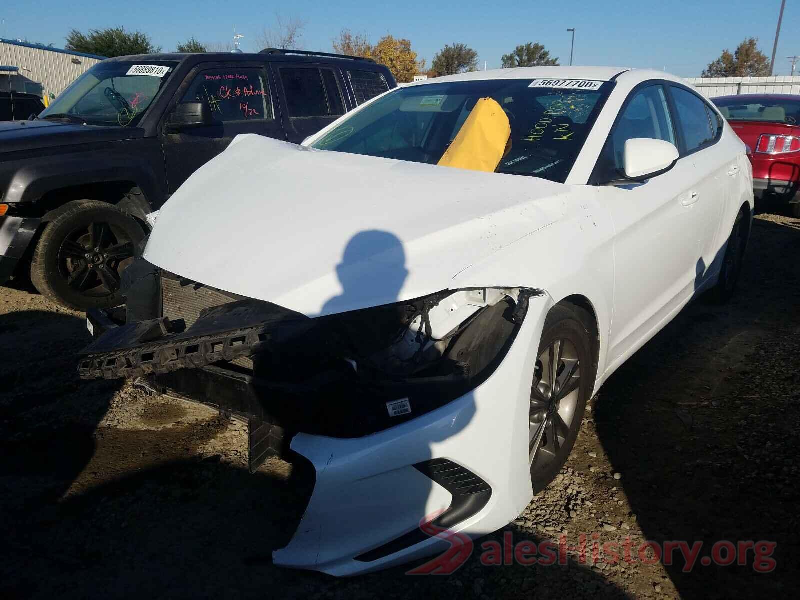 5NPD84LF2JH291395 2018 HYUNDAI ELANTRA