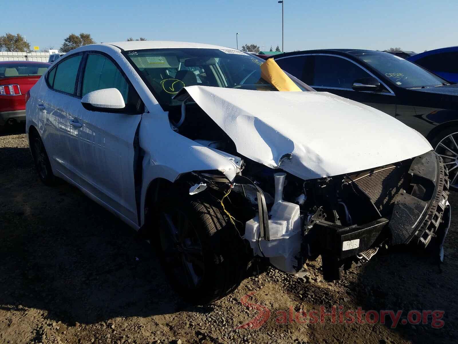 5NPD84LF2JH291395 2018 HYUNDAI ELANTRA