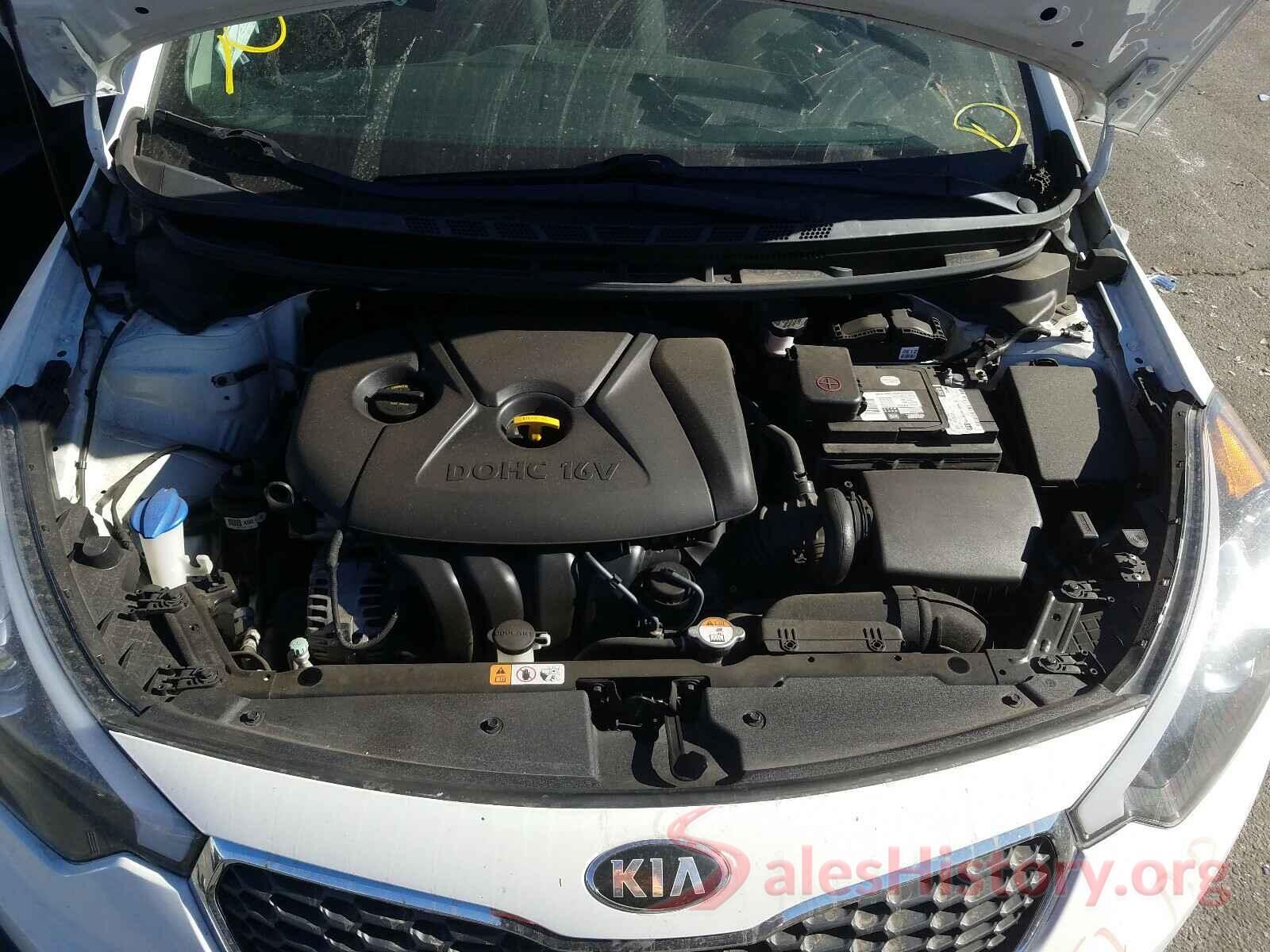 KNAFK4A64G5538158 2016 KIA FORTE