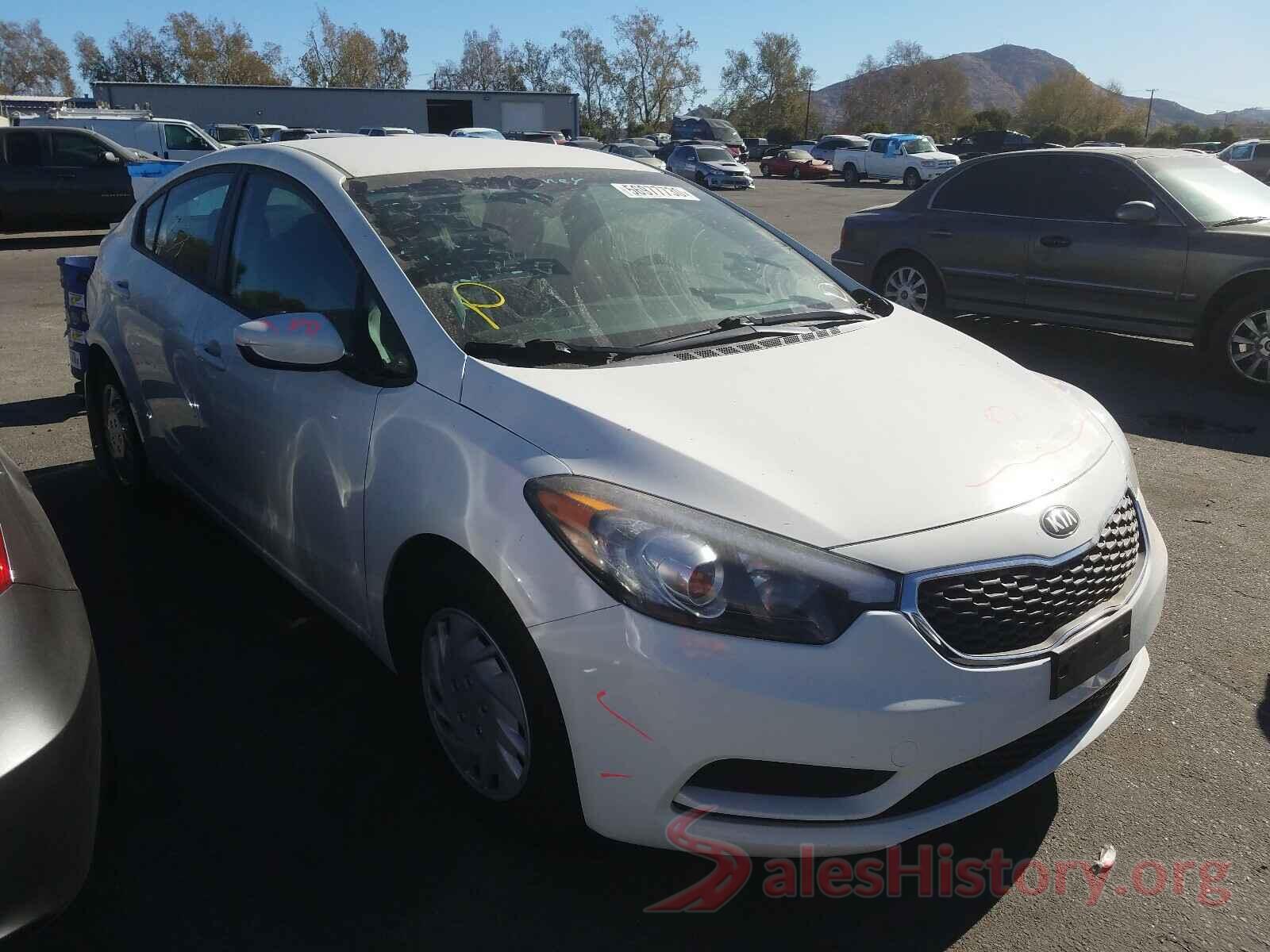 KNAFK4A64G5538158 2016 KIA FORTE